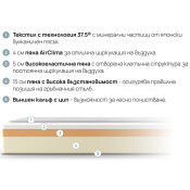 Двулицев матрак Athletic 25см. - iSleep