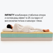 Двулицев матрак Infinity 30см. - iSleep