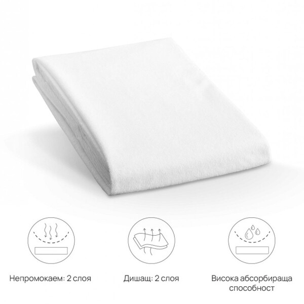Детски непромокаем хавлиен протектор Easy - iSleep